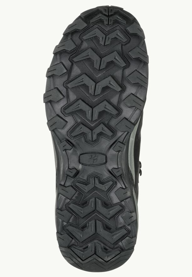 Jack Wolfskin Refugio Prime Texapore Mid Wandelschoenen Dames Zwart | 15477381