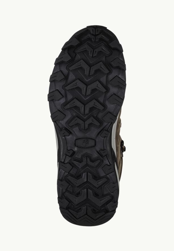 Jack Wolfskin Refugio Prime Texapore Mid Wandelschoenen Dames Bruin | 36587566