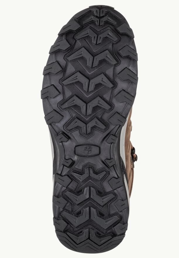 Jack Wolfskin Refugio Prime Texapore Mid Wandelschoenen Dames Bruin | 36587566