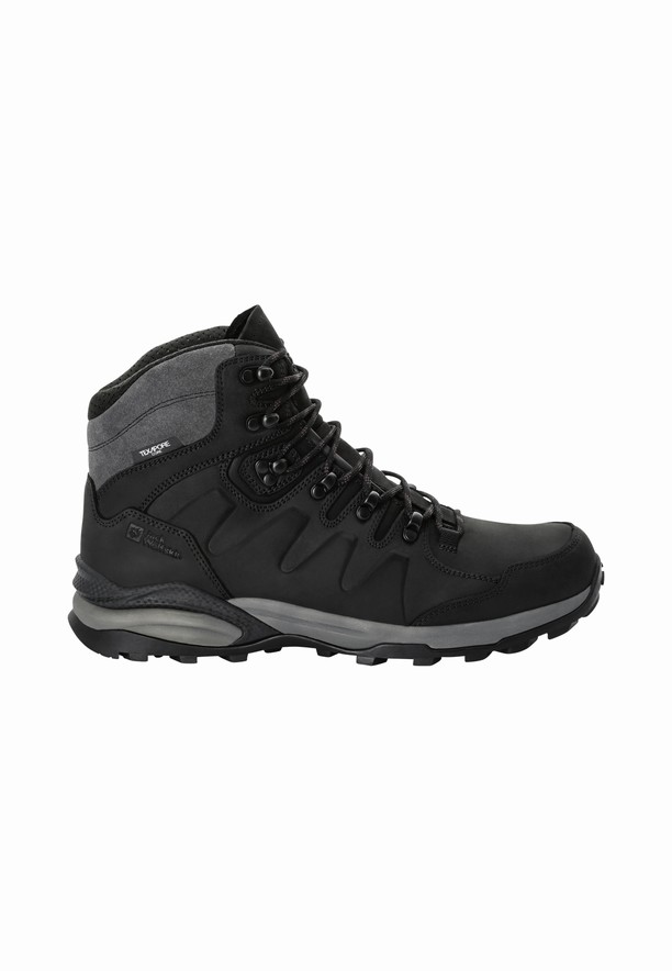 Jack Wolfskin Refugio Prime Texapore Mid Wandelschoenen Heren Zwart | 38891792