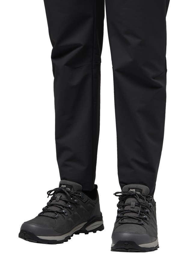 Jack Wolfskin Refugio Texapore Low Wandelschoenen Heren Grijs | 39482069