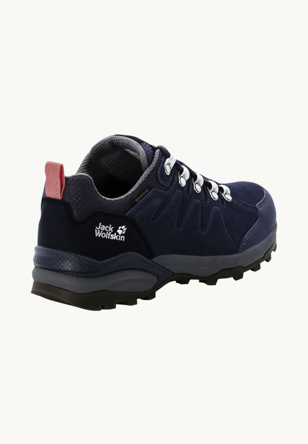 Jack Wolfskin Refugio Texapore Low Wandelschoenen Dames Donkerblauw | 11706020