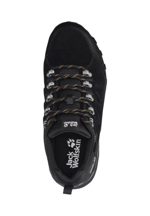 Jack Wolfskin Refugio Texapore Low Wandelschoenen Heren Zwart | 83791472
