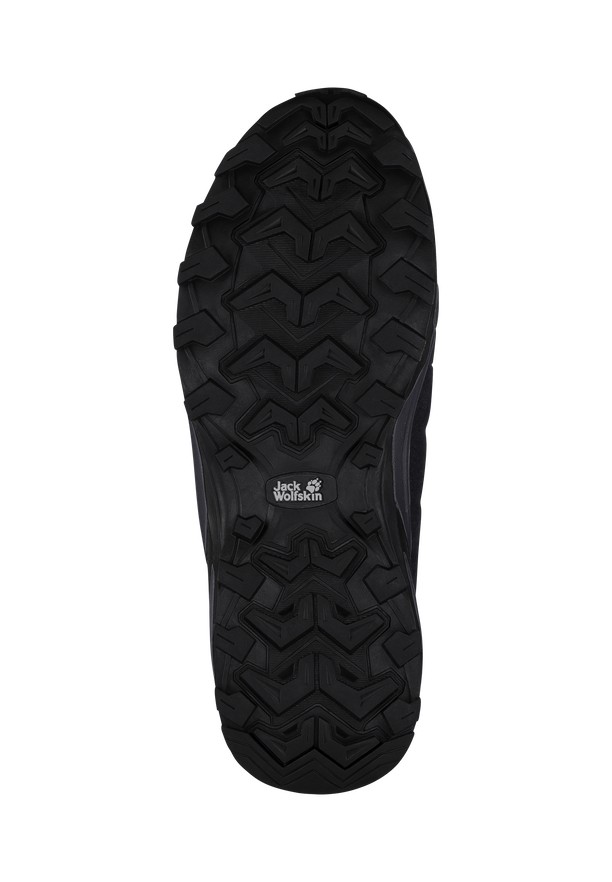 Jack Wolfskin Refugio Texapore Low Wandelschoenen Heren Zwart | 83791472