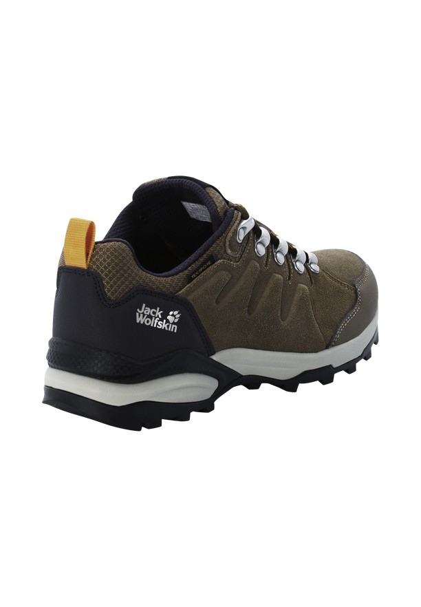 Jack Wolfskin Refugio Texapore Low Wandelschoenen Dames Bruin | 85446472