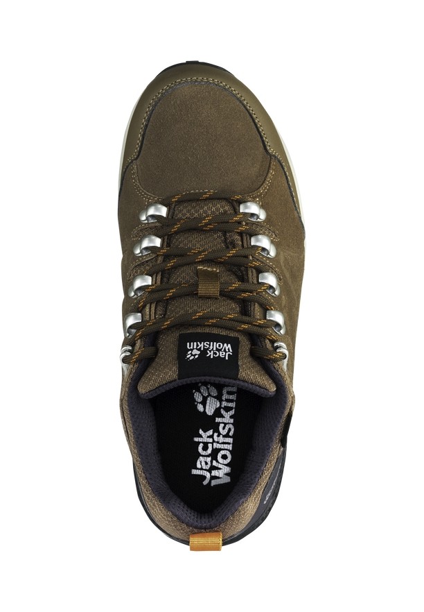 Jack Wolfskin Refugio Texapore Low Wandelschoenen Dames Bruin | 85446472