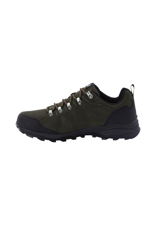 Jack Wolfskin Refugio Texapore Low Wandelschoenen Heren Zwart | 45453805