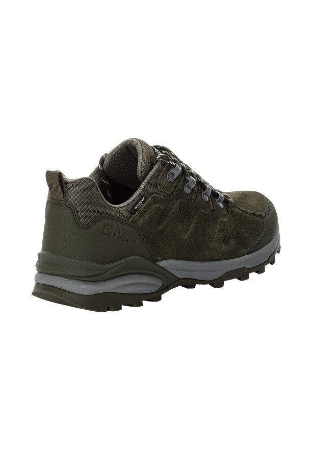 Jack Wolfskin Refugio Texapore Low Wandelschoenen Heren Koffie | 60201614