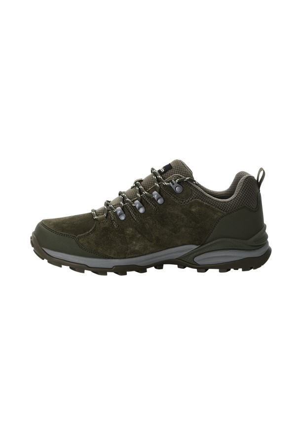 Jack Wolfskin Refugio Texapore Low Wandelschoenen Heren Koffie | 60201614