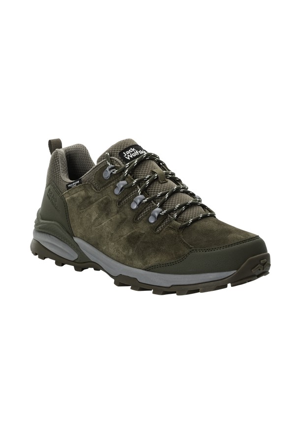 Jack Wolfskin Refugio Texapore Low Wandelschoenen Heren Koffie | 60201614