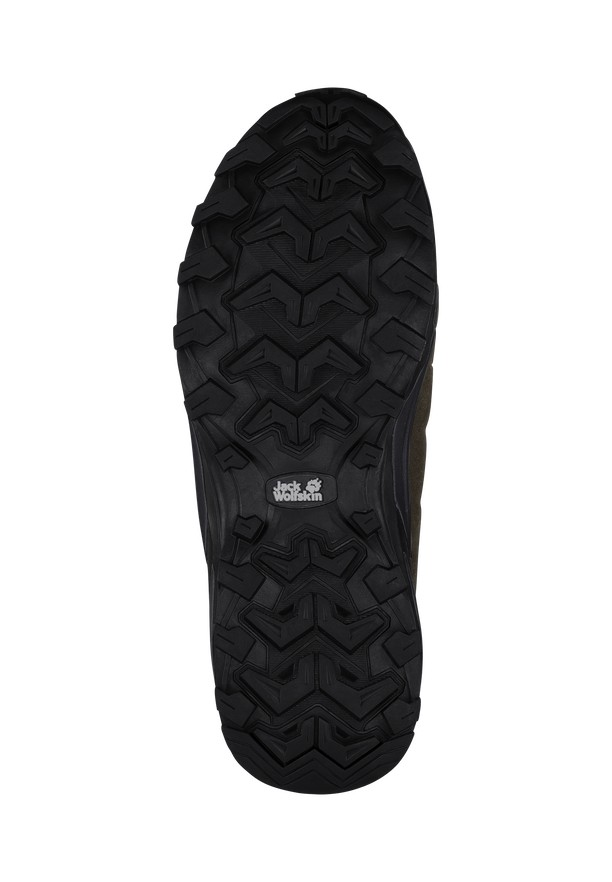 Jack Wolfskin Refugio Texapore Low Wandelschoenen Heren Bruin | 65853643