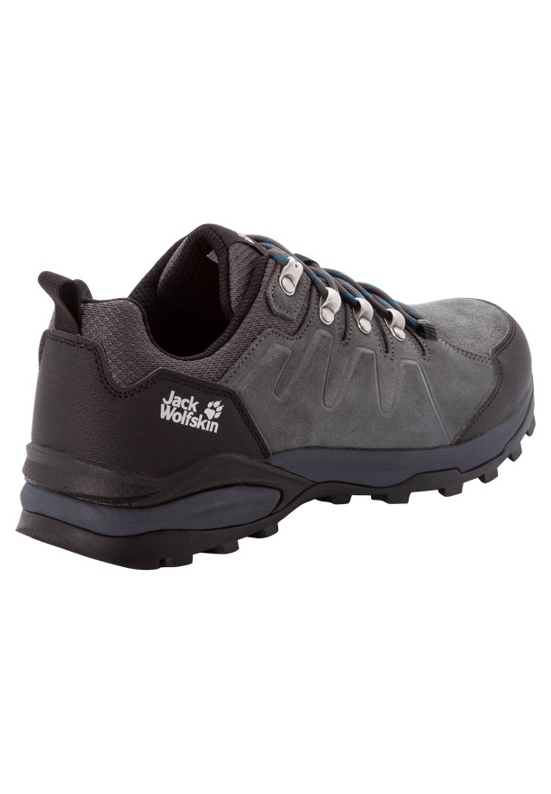 Jack Wolfskin Refugio Texapore Low Wandelschoenen Heren Grijs | 50611656