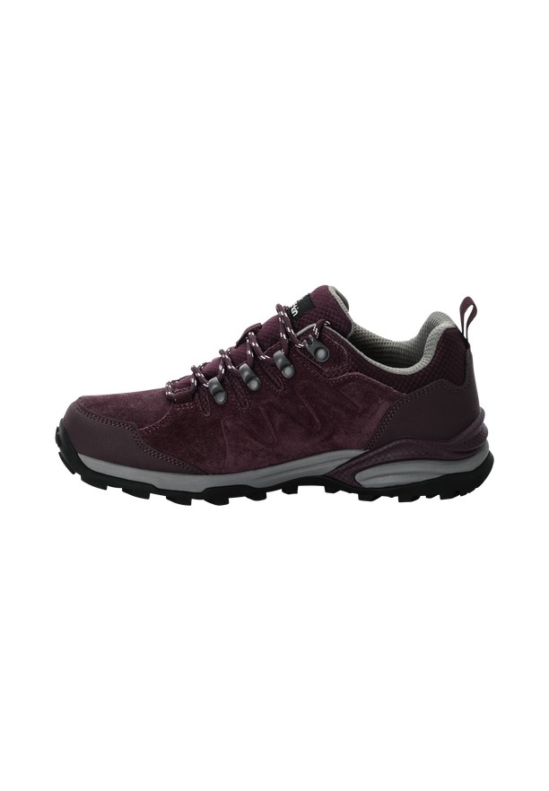 Jack Wolfskin Refugio Texapore Low Wandelschoenen Dames Bordeaux | 81604158