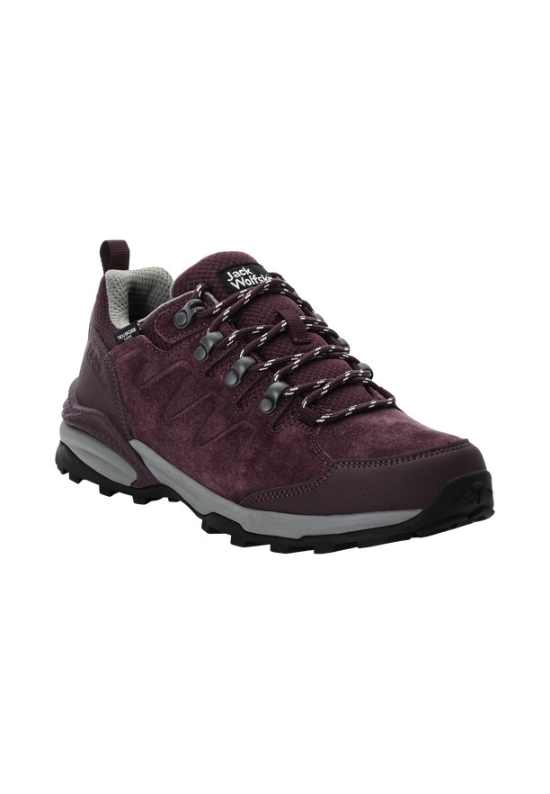 Jack Wolfskin Refugio Texapore Low Wandelschoenen Dames Bordeaux | 81604158