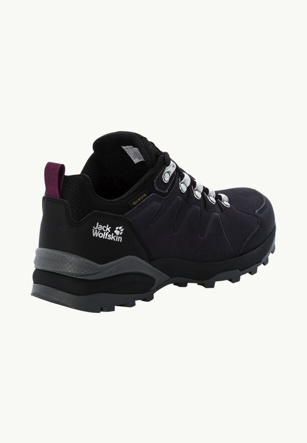 Jack Wolfskin Refugio Texapore Low Wandelschoenen Dames Paars | 34508932