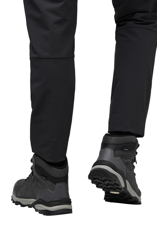 Jack Wolfskin Refugio Texapore Mid Wandelschoenen Heren Zwart | 94169929