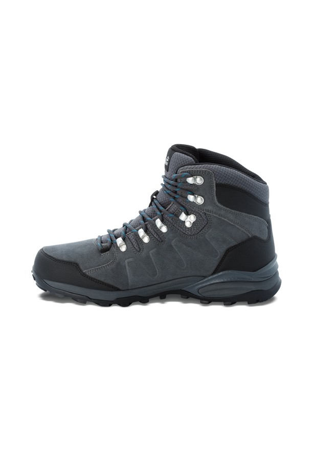 Jack Wolfskin Refugio Texapore Mid Wandelschoenen Heren Grijs | 23340477