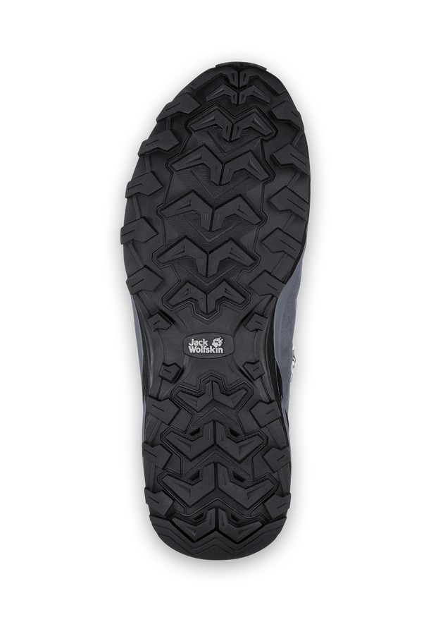 Jack Wolfskin Refugio Texapore Mid Wandelschoenen Heren Grijs | 23340477