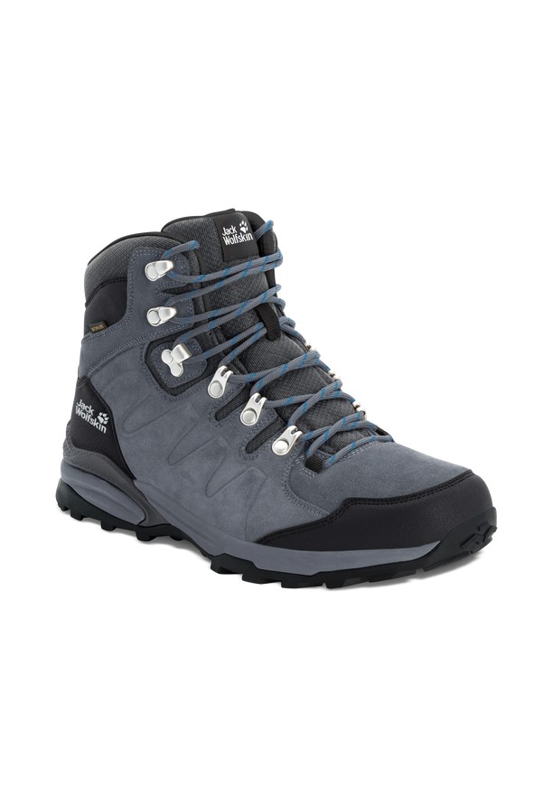 Jack Wolfskin Refugio Texapore Mid Wandelschoenen Heren Grijs | 23340477