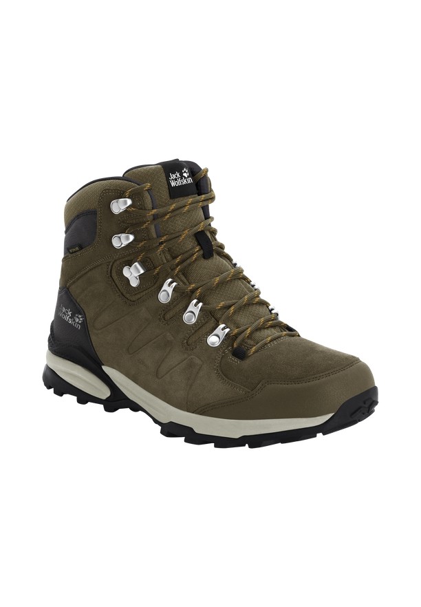 Jack Wolfskin Refugio Texapore Mid Wandelschoenen Dames Bruin | 21654882