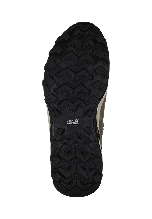 Jack Wolfskin Refugio Texapore Mid Wandelschoenen Dames Bruin | 21654882