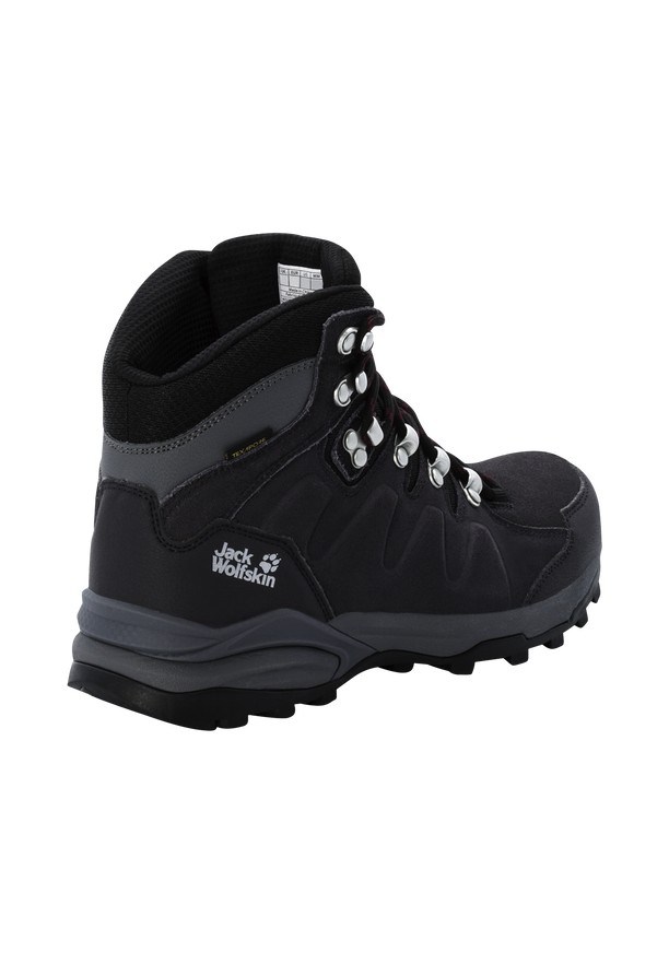 Jack Wolfskin Refugio Texapore Mid Wandelschoenen Dames Paars | 26012852
