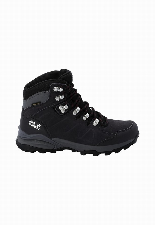 Jack Wolfskin Refugio Texapore Mid Wandelschoenen Dames Paars | 26012852