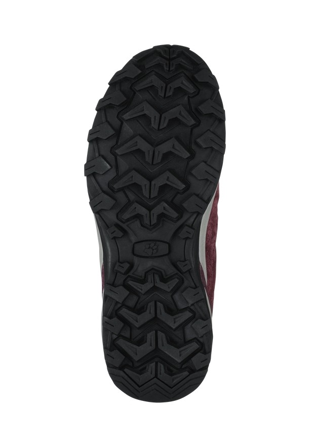 Jack Wolfskin Refugio Texapore Mid Wandelschoenen Dames Bordeaux | 88547514