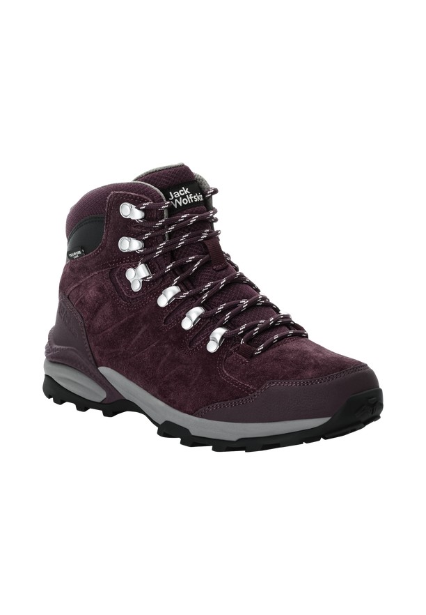 Jack Wolfskin Refugio Texapore Mid Wandelschoenen Dames Bordeaux | 88547514