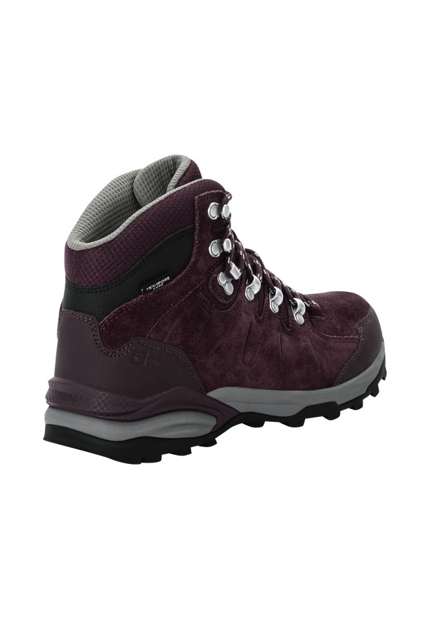 Jack Wolfskin Refugio Texapore Mid Wandelschoenen Dames Bordeaux | 88547514
