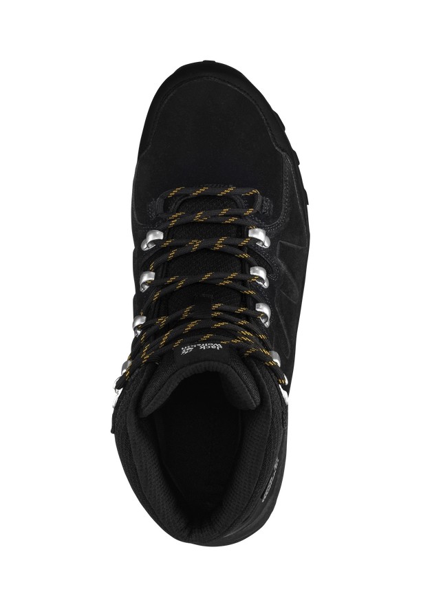 Jack Wolfskin Refugio Texapore Mid Wandelschoenen Heren Zwart | 30590585