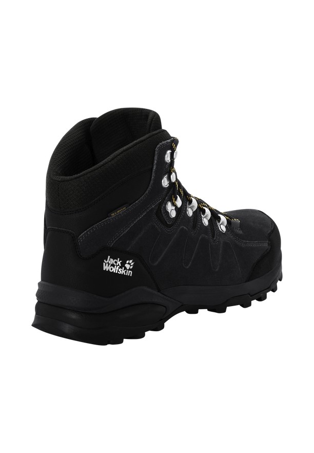 Jack Wolfskin Refugio Texapore Mid Wandelschoenen Heren Zwart | 30590585