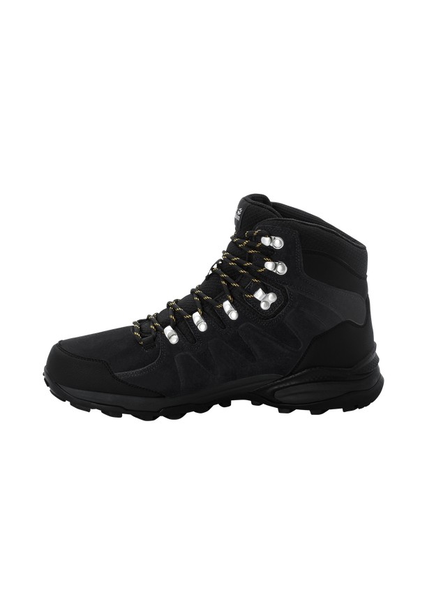 Jack Wolfskin Refugio Texapore Mid Wandelschoenen Heren Zwart | 30590585