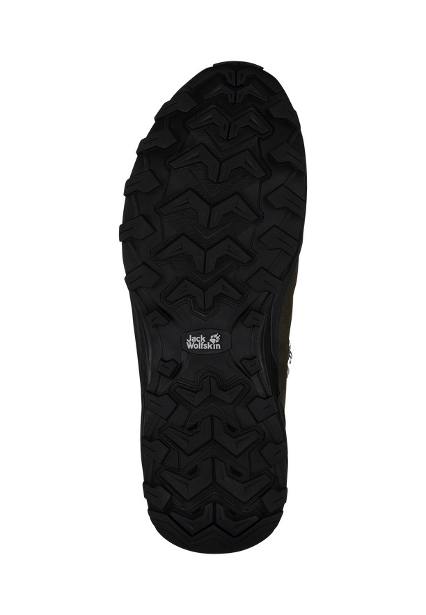 Jack Wolfskin Refugio Texapore Mid Wandelschoenen Heren Zwart | 36049967