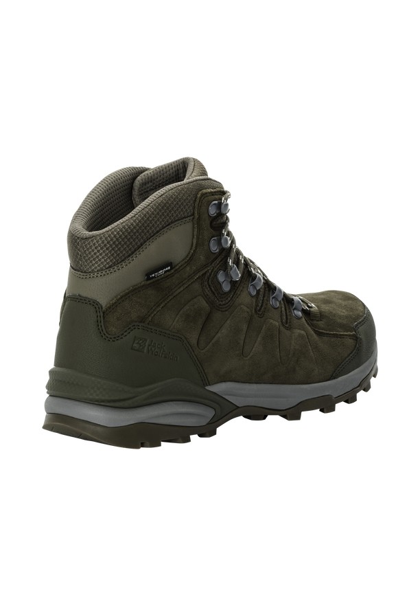Jack Wolfskin Refugio Texapore Mid Wandelschoenen Heren Koffie | 58018433