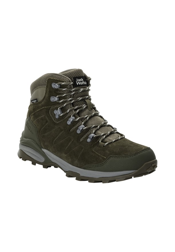 Jack Wolfskin Refugio Texapore Mid Wandelschoenen Heren Koffie | 58018433