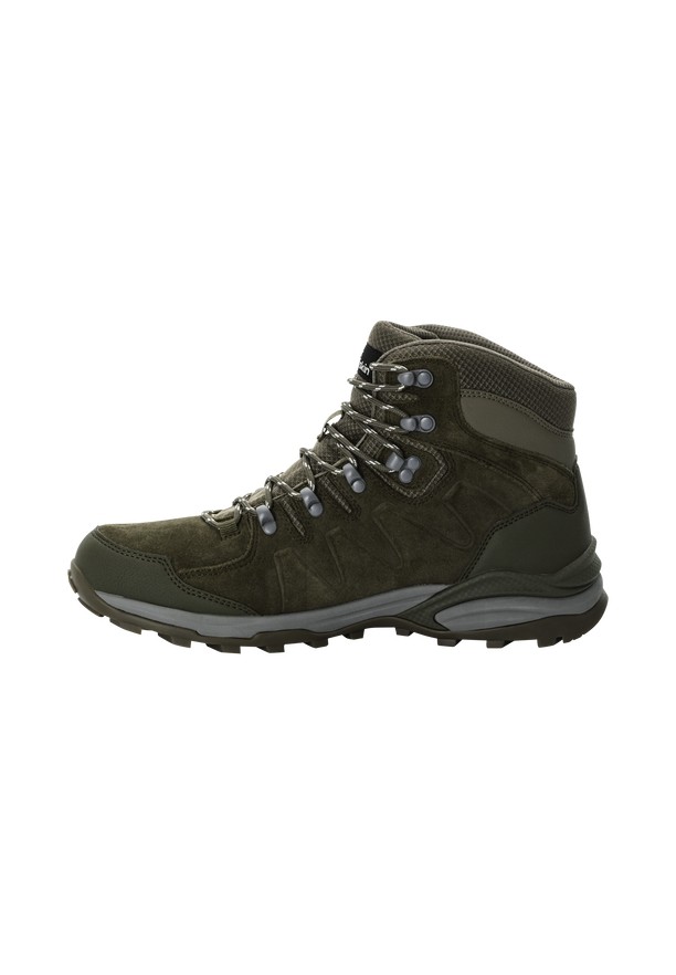 Jack Wolfskin Refugio Texapore Mid Wandelschoenen Heren Koffie | 58018433