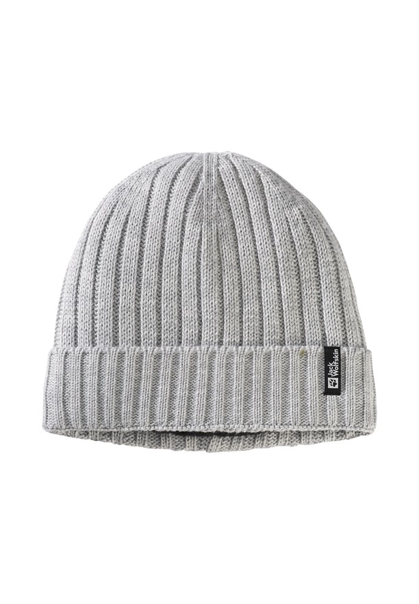 Jack Wolfskin Rib Knit Muts Heren Grijs | 35133210