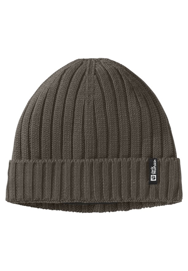 Jack Wolfskin Rib Knit Muts Heren Koffie | 55595074