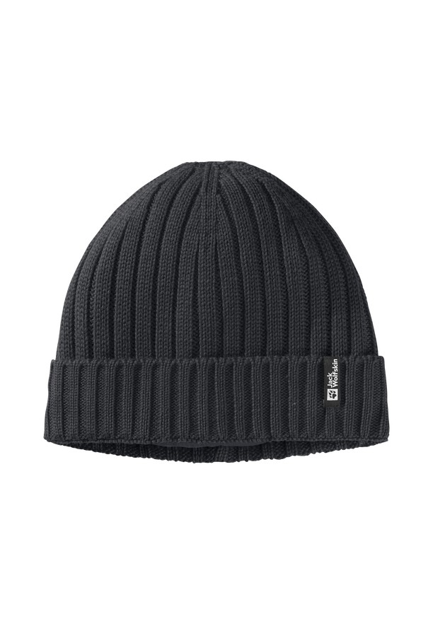 Jack Wolfskin Rib Knit Muts Heren Zwart | 59414141