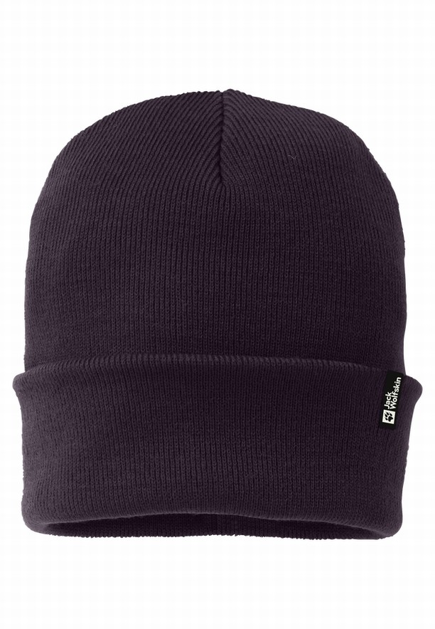 Jack Wolfskin Rib Muts Heren Paars | 69550668