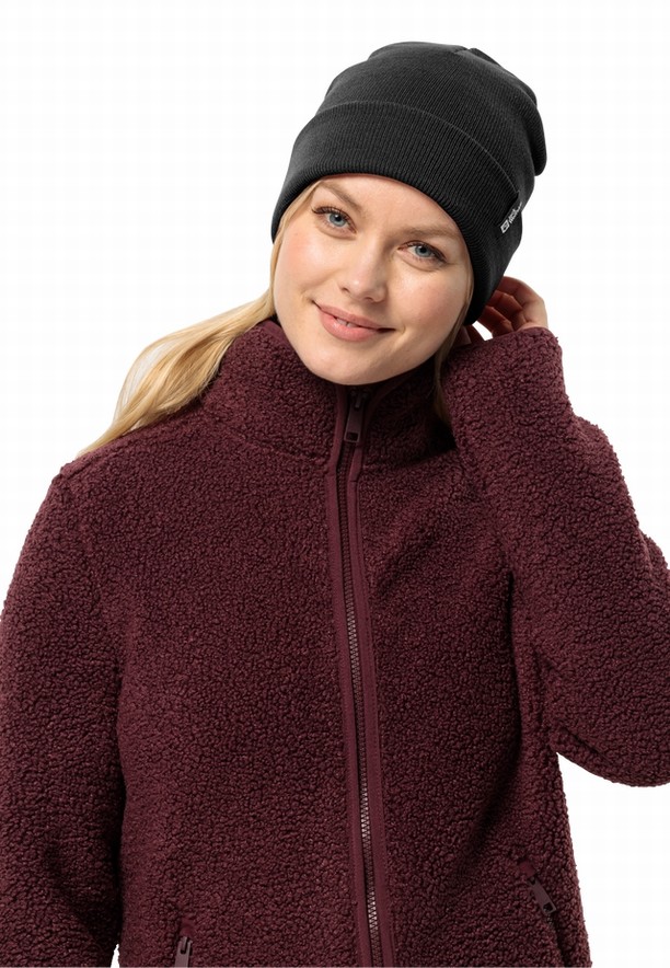Jack Wolfskin Rib Muts Heren Zwart | 15169957