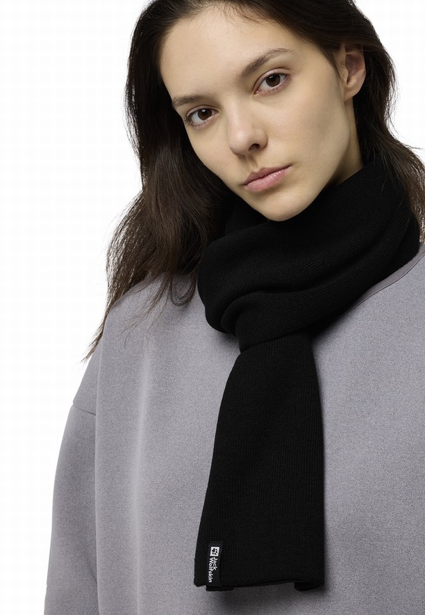 Jack Wolfskin Rib Sjaal Heren Zwart | 30016507