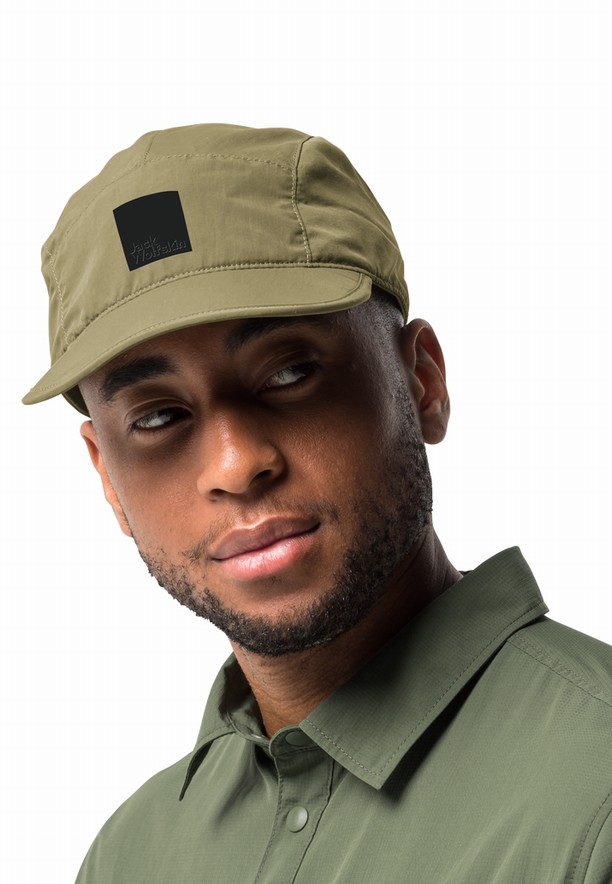 Jack Wolfskin Road Trip Caps Heren Olijfgroen | 70958361