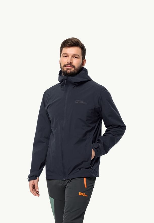 Jack Wolfskin Robury 2l Regenjassen Heren Donkerblauw | 93958112