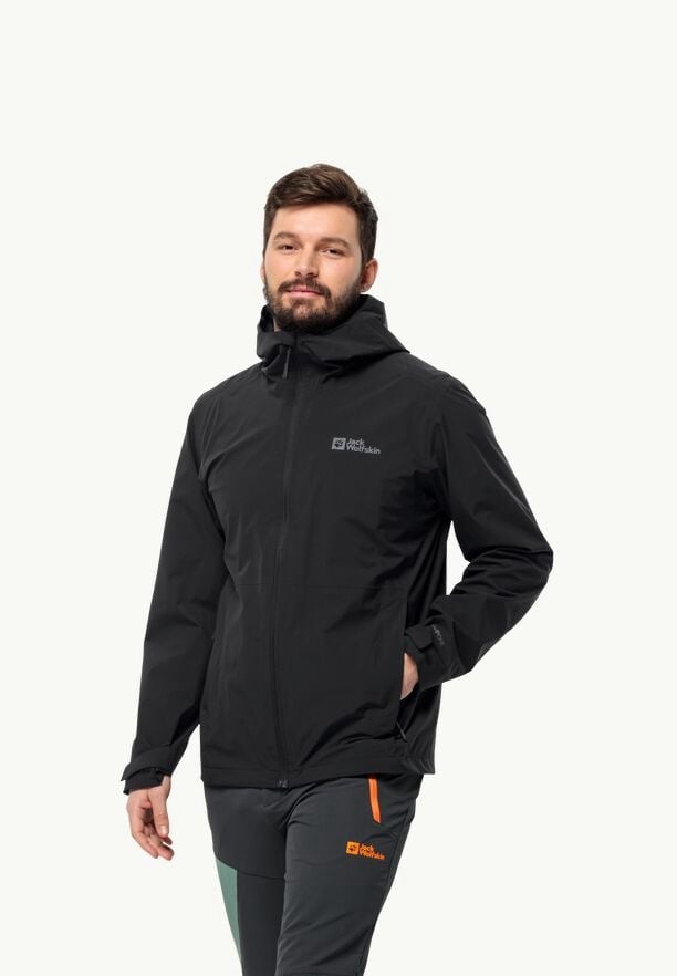 Jack Wolfskin Robury 2l Regenjassen Heren Zwart | 18239359