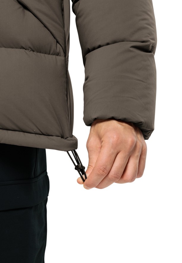 Jack Wolfskin Roemertor Donsjas Heren Koffie | 25215074