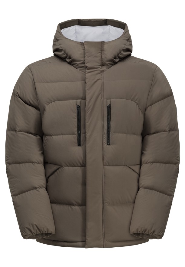 Jack Wolfskin Roemertor Donsjas Heren Koffie | 25215074