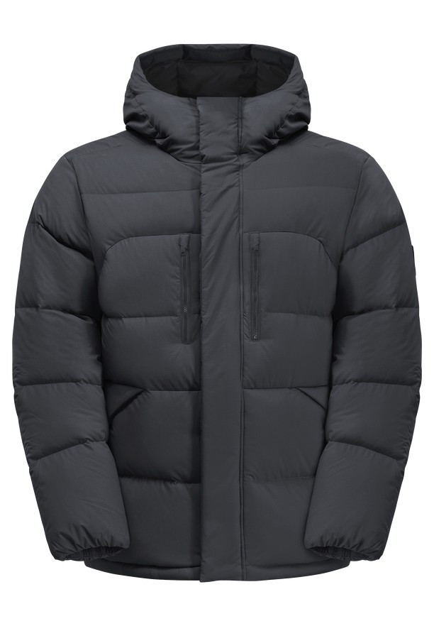 Jack Wolfskin Roemertor Donsjas Heren Zwart | 23089374