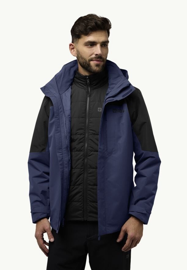 Jack Wolfskin Romberg 3in1 Jassen Heren Donkerblauw | 46809384